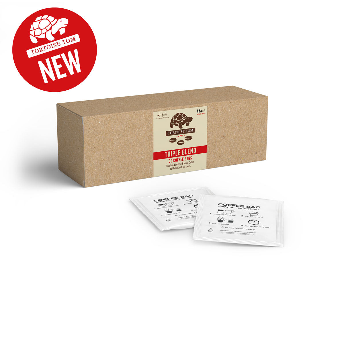 Coffee Brew Bags Tortoise Tom Coffees