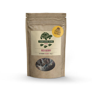 Tortoise Tom Tea Biodegradeable Pyramids Tea - Red Berry
