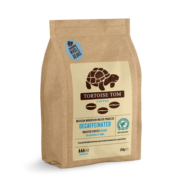 Tortoise Tom Decaf Mexican Water Process Coffee Beans 250g